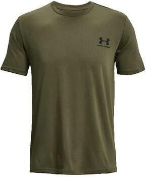 Under Armour T-shirt Korte Mouw Losvallend T-shirt met logo op de linkerborst
