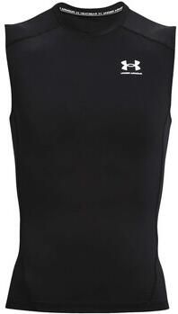 Under Armour Men's HeatGear Armour Compression Long Sleeve Tee Black- Heren Black - Foto 4