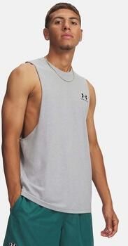 Under Armour Top Ua Left Chest Cut Off Tank