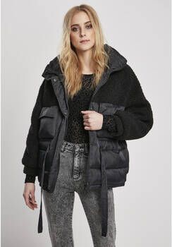 Urban Classics Blazer Veste femme sherpa mix puffer