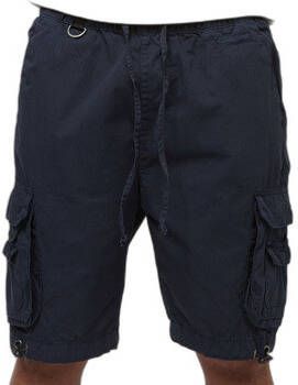 Urban Classics Korte regular fit cargobroek met elastische band