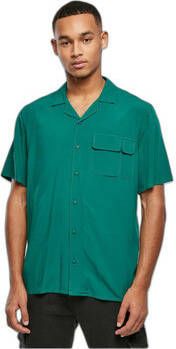 Urban Classics Overhemd Korte Mouw Chemise à manches courtes Viscose Camp