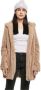 Urban Classics Fleece Jack Polaire à capuche femme Sherpa - Thumbnail 2