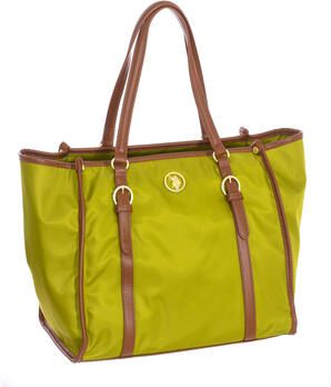 U.s. Polo Assn. Nylon Shopper Tas met Ritssluiting Green Dames - Foto 5