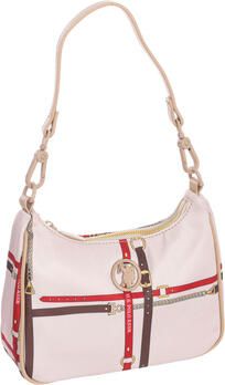 U.s. Polo Assn. Synthetische Baguette Schoudertas Beige Dames