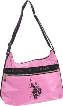 U.s. Polo Assn. Synthetische Hobo Tas met Rits Sluiting Pink Dames - Foto 1