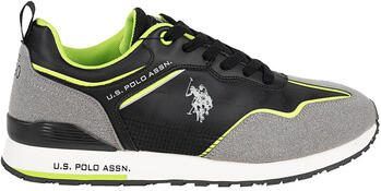 U.s. Polo Assn. Vetersneakers met ronde neus Black Heren