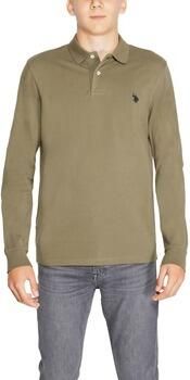 U.S Polo Assn. Polo Shirt Lange Mouw MUST 000394 EHPD US40 177006