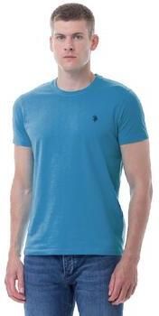 U.S Polo Assn. T-shirt Korte Mouw T-shirt Mick bleu