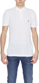 U.s. Polo Assn. Polo Shirts White Heren