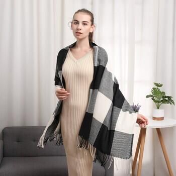 V 1969 Sjaal Bigcase kasjmier sjaal