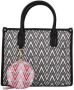 Valentino by Mario Valentino Dames Handtas met Afneembare Schouderband uit de Lente Zomer Collectie Black Dames - Thumbnail 1