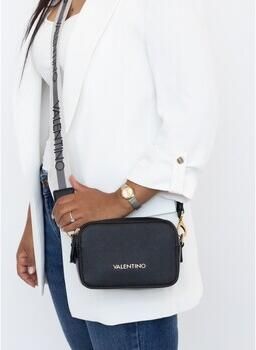 Valentino by Mario Valentino Zwarte Camera Tas Zero Re Flap Black Dames