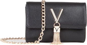 VALENTINO BAGS Clutch in leerlook met logo-applicatie model 'Divina' - Foto 4