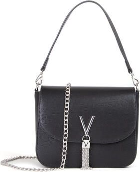 Valentino by Mario Valentino Zwarte schoudertas met afneembare band Black Dames