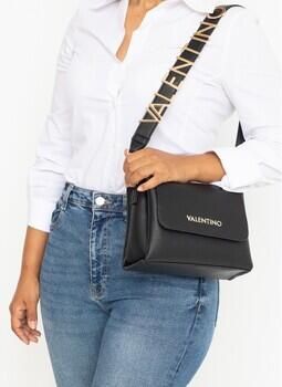 Valentino by Mario Valentino Zwarte polyethyleen handtas met afneembare schouderband Black Dames - Foto 2