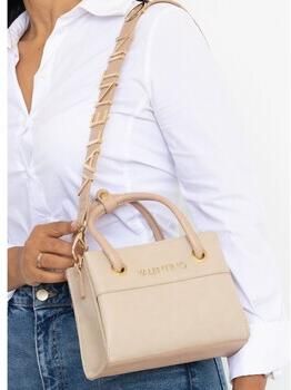 Valentino by Mario Valentino Beige Handtas met Meerdere Compartimenten en Verstelbare Banden Beige Dames