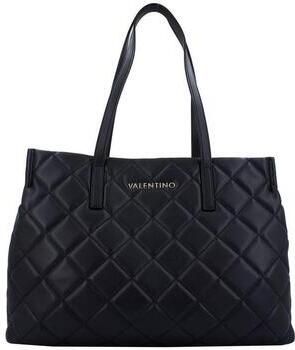 Valentino by Mario Valentino Zwarte polyethyleen schoudertas met rits Black Dames