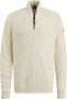 VANGUARD Heren Truien & Vesten Half Zip Collar Cotton Nylon Beige - Thumbnail 2