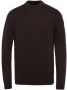 Vanguard Mock neck cotton dark aubergine Paars Heren - Thumbnail 1