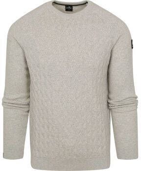 Vanguard Sweater Pullover Structuur Grijs