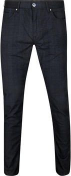 Vanguard Broek V7 Rider Broek Ruit Navy