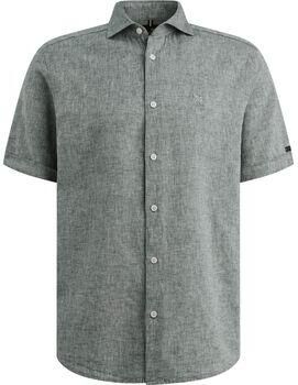 Vanguard Overhemd Korte Mouw Short Sleeve Overhemd Linnen Blend Lichtblauw - Foto 3
