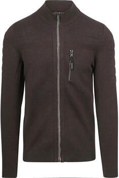 Vanguard Sweater Vest Bonded Mouline Bruin