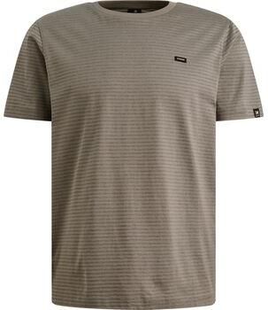 Vanguard T-shirt Korte Mouw T-Shirt Streep Taupe