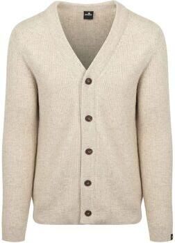 Vanguard Trui Vest Wol Blend Beige