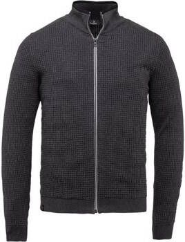 Vanguard Sweater Zip Vest Donkergrijs