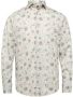 Vanguard Long sleeve shirt print on poplin pure cashmere Bruin Heren - Thumbnail 1