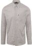 VANGUARD Heren Overhemden Long Sleeve Shirt Print On Poplin Stretch Gebroken Wit - Thumbnail 2