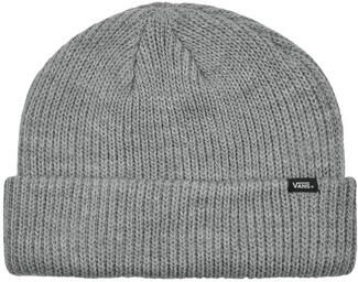 Vans Heather Grey Beanie Hat Core Basics Gray