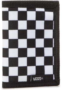Vans Geruite Portemonnee met Klittenbandsluiting Black Heren