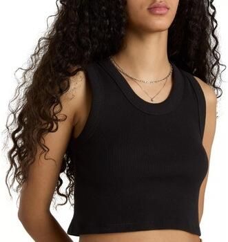 Vans Zomer Rib Tank Top Black Dames