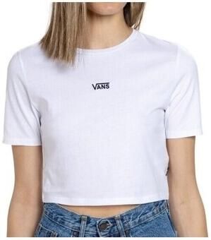 Vans Flying V Crew Crop II Shirt White Dames - Foto 2
