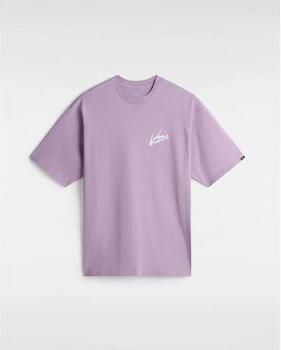 Vans T-shirt Korte Mouw VN000K42 BRUSH SCRIPT-D451 LAVANDER