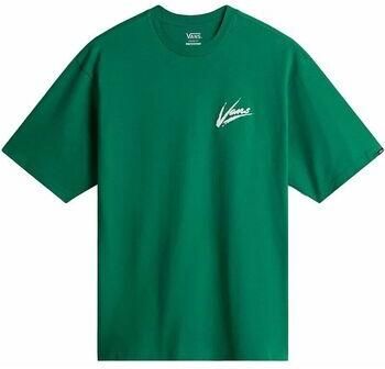 Vans T-shirt Korte Mouw VN000K42 BRUSH SCRIPT-J5F1 VERDANT GREEN