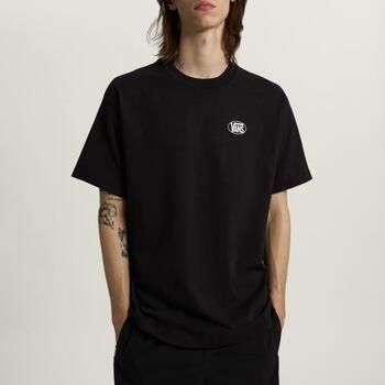 Vans T-shirt Vn0010feblk1 Oval Logo Loose Ss Tee