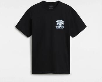 Vans Zwarte T-shirt Verhoog Casual Stijl Black Heren