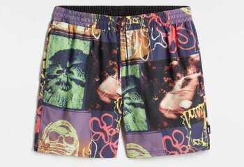 Vans Zwembroek Primary crazy print loose elastic boards