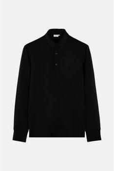 Vercate Polo Shirt Lange Mouw Strijkvrij Poloshirt