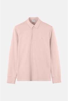 Vercate Polo Shirt Lange Mouw Strijkvrij Poloshirt
