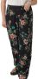 VERO MODA CURVE high waist wide leg VMEASY met panterprint zwart roze - Thumbnail 2