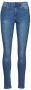 VERO MODA mid waist skinny jeans VMTANYA medium blue denim - Thumbnail 2