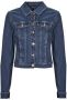 Vero Moda Outdoor Kort jeansjack met platte kraag model 'LUNA' - Thumbnail 3