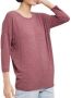 Vero Moda Shirt met ronde hals VMCARLA 3 4 TOP - Thumbnail 2