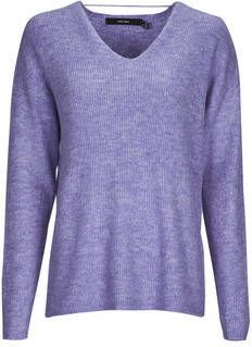Vero Moda Trui VMCREWLEFILE LS V-NECK BLOUSE NOOS