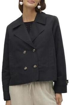 VERO MODA trenchcoat zwart